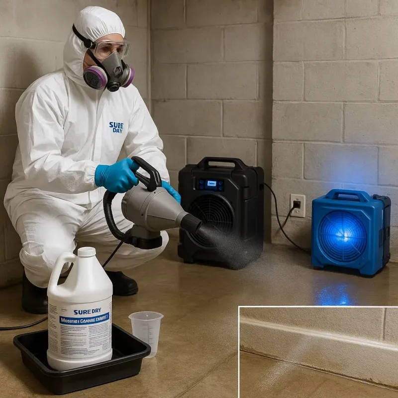 Sanitization and Odor Removal process in Malabar, FL